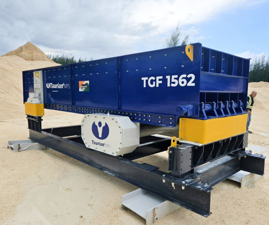 First-Ever Taurian Vibrating Grizzly Feeder in the U.S.