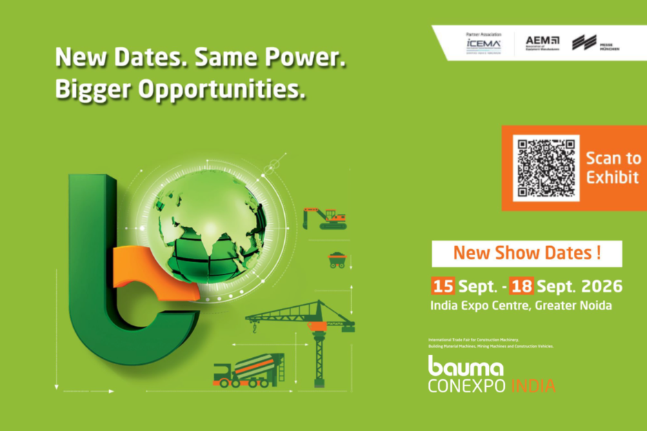 bauma India | Sept. 15–18 | Meet Us There!