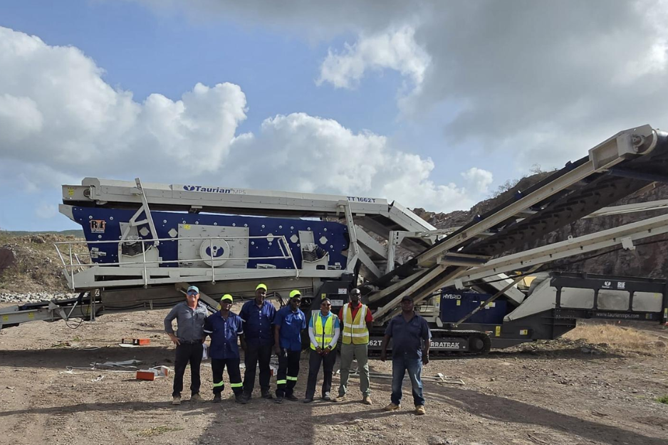 Commissioning of 5 Track Units – Antigua